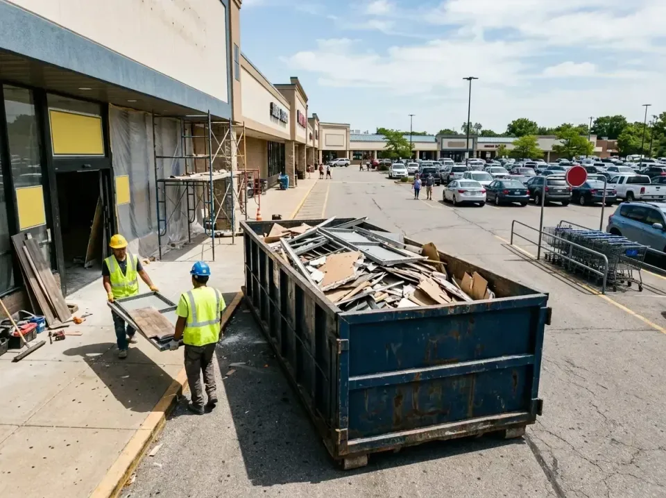 retail-store-renovation-debris-003 — frequently asked questions, Roll-off Dumpster Rentals in Germantown, WI